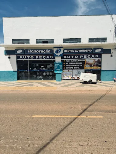 Fachada da Renovação Centro Automotivo em Coxim, MS